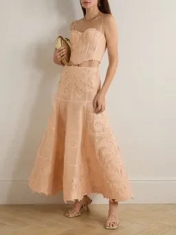 ZIMMERMANN Rebellion Filigree Bodice & Midi Skirt (Size 1) for rent on The Volte - image 5