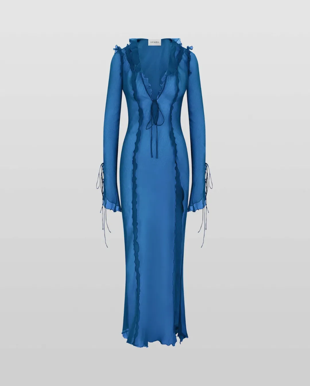 Farretti Dress Blue for rent on The Volte - main image