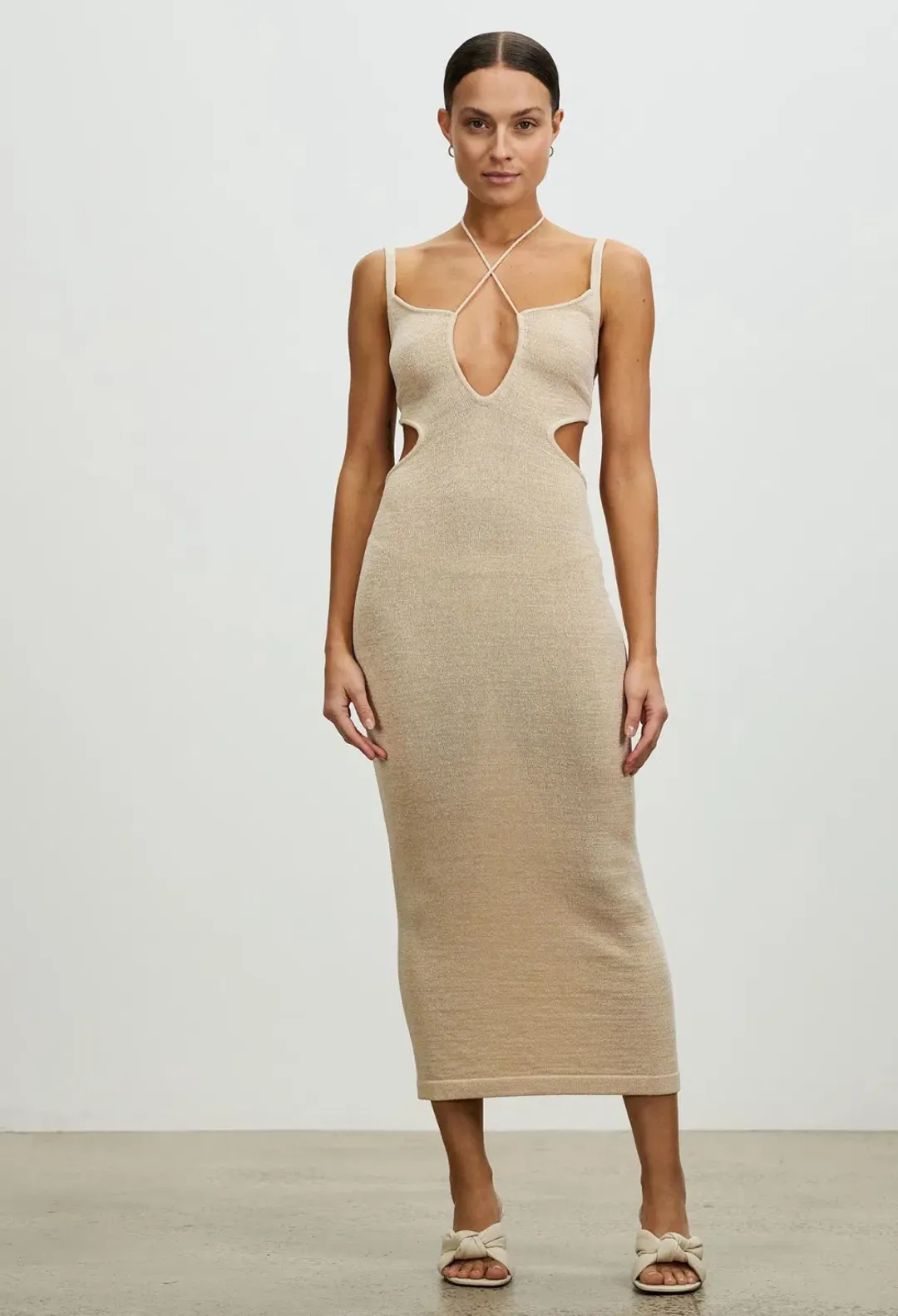 Lover Valencia Midi Dress Size 8 for rent on The Volte - main image