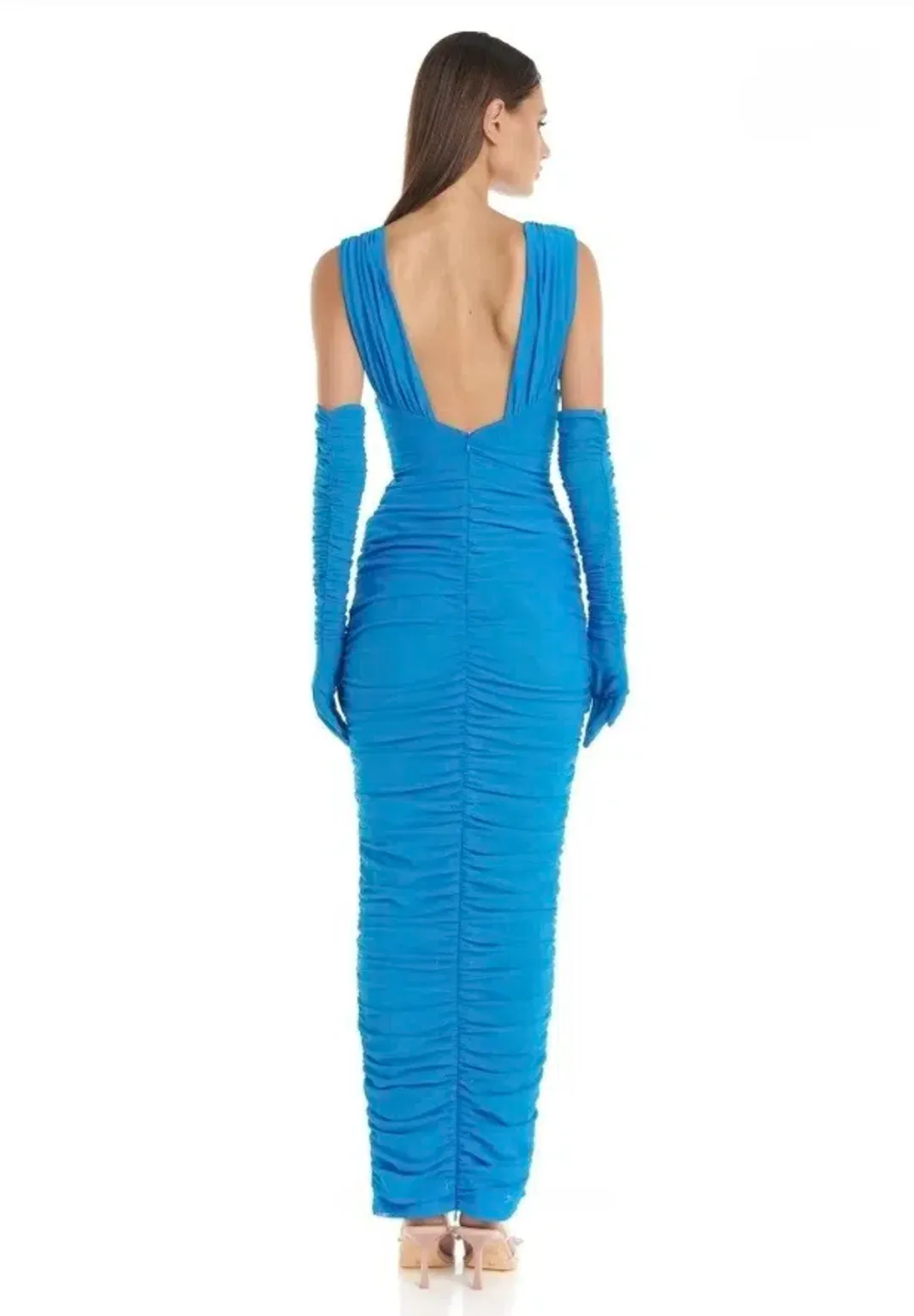 Eliya The Label Anna Dress Blue XL/14 for rent on The Volte - main image
