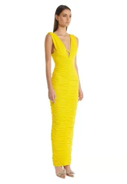 Eliya The Label Anna Dress Yellow M/10 for rent on The Volte - image 3