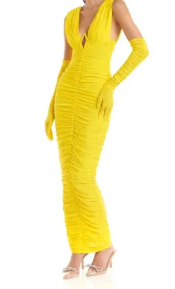 Eliya The Label Anna Dress Yellow XL/14 for rent on The Volte - image 6