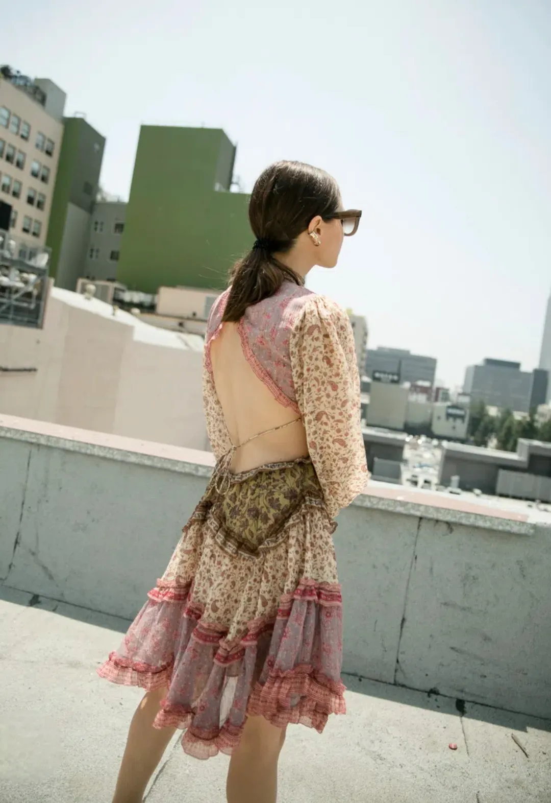 ZIMMERMANN Juniper Cut Out Floating Dress Spliced 3/AU14 for rent on The Volte - main image