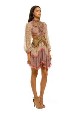 ZIMMERMANN Juniper Cut Out Floating Dress Spliced 3/AU14 for rent on The Volte - image 2