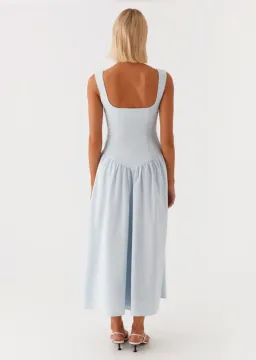 Peppermayo Exclusive - Suzie Midi Dress - Blue for rent on The Volte - image 2