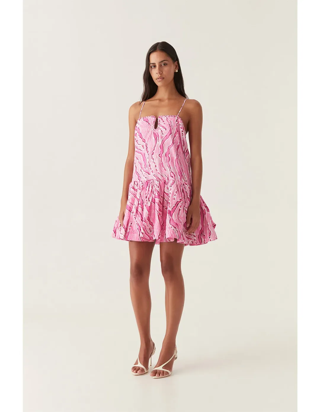 AJE WILLOW SWEETHEART MINI DRESS for rent on The Volte - main image