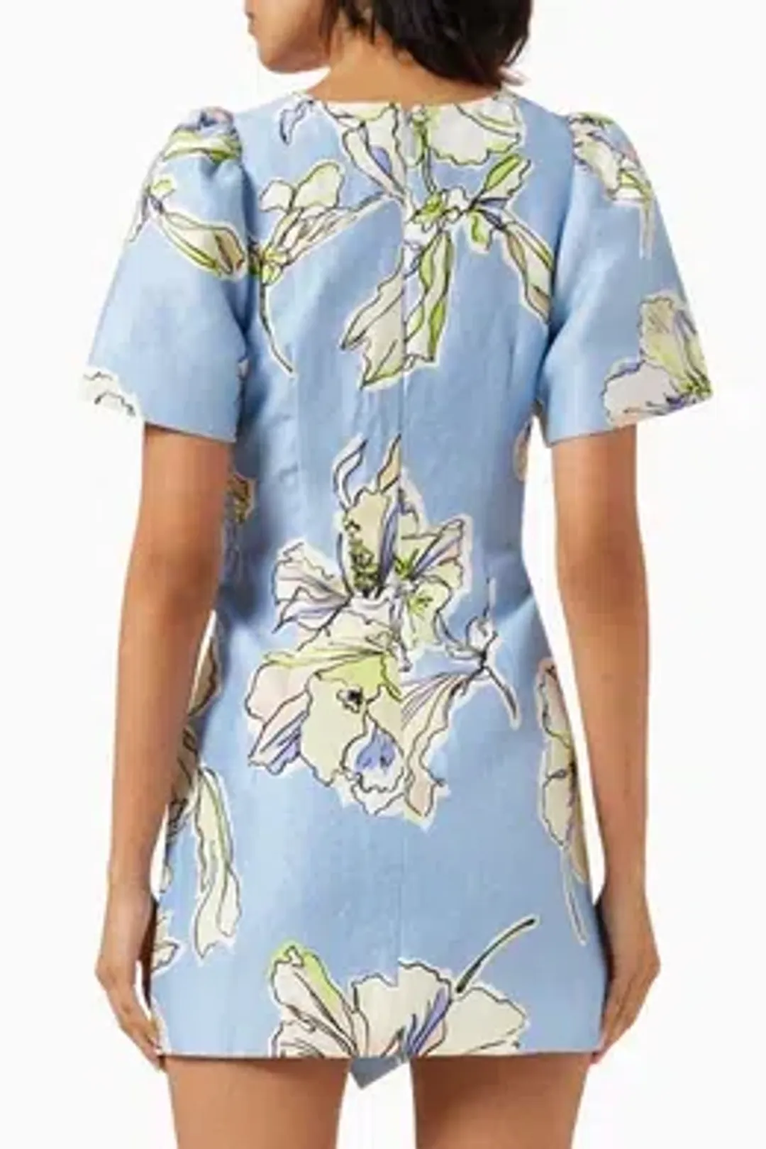 AJE PRESENCE TWISTED MINI DRESS SIZE 14 for rent on The Volte - main image