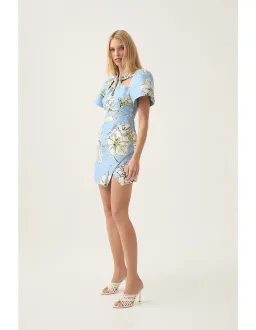 AJE PRESENCE TWISTED MINI DRESS SIZE 14 for rent on The Volte - image 6