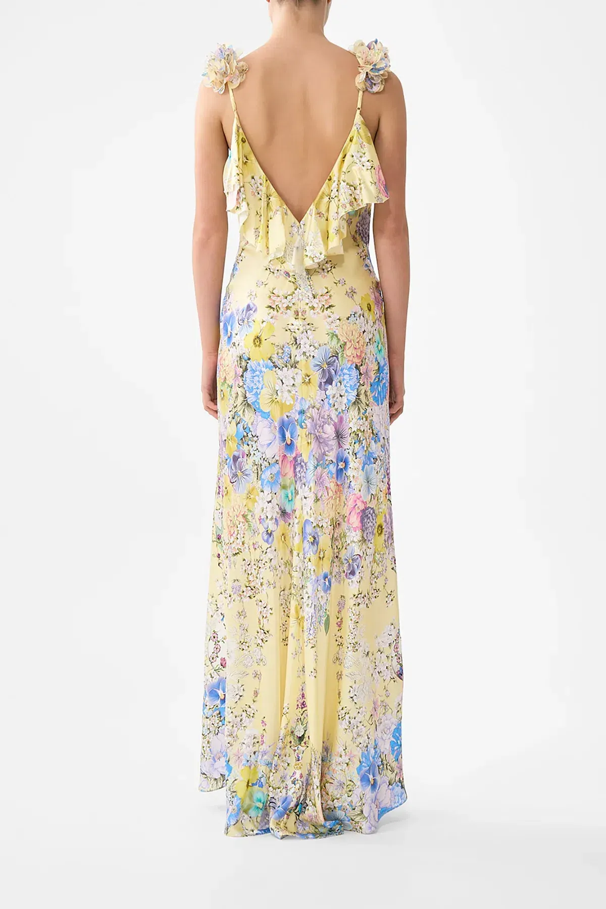 Camilla Darling Buds Slip Dress size XS  for rent on The Volte - main image