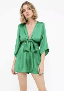 Sheike Provincial Playsuit Green Size 8 for rent on The Volte - image 2