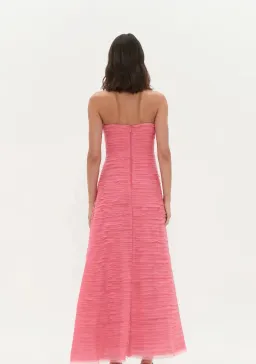 AJE Soundscape Maxi Dress in Guava Pink Size 12 for rent on The Volte - image 4