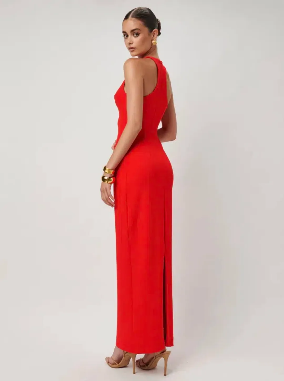 Effie Kats Eiza Gown Red for rent on The Volte - main image