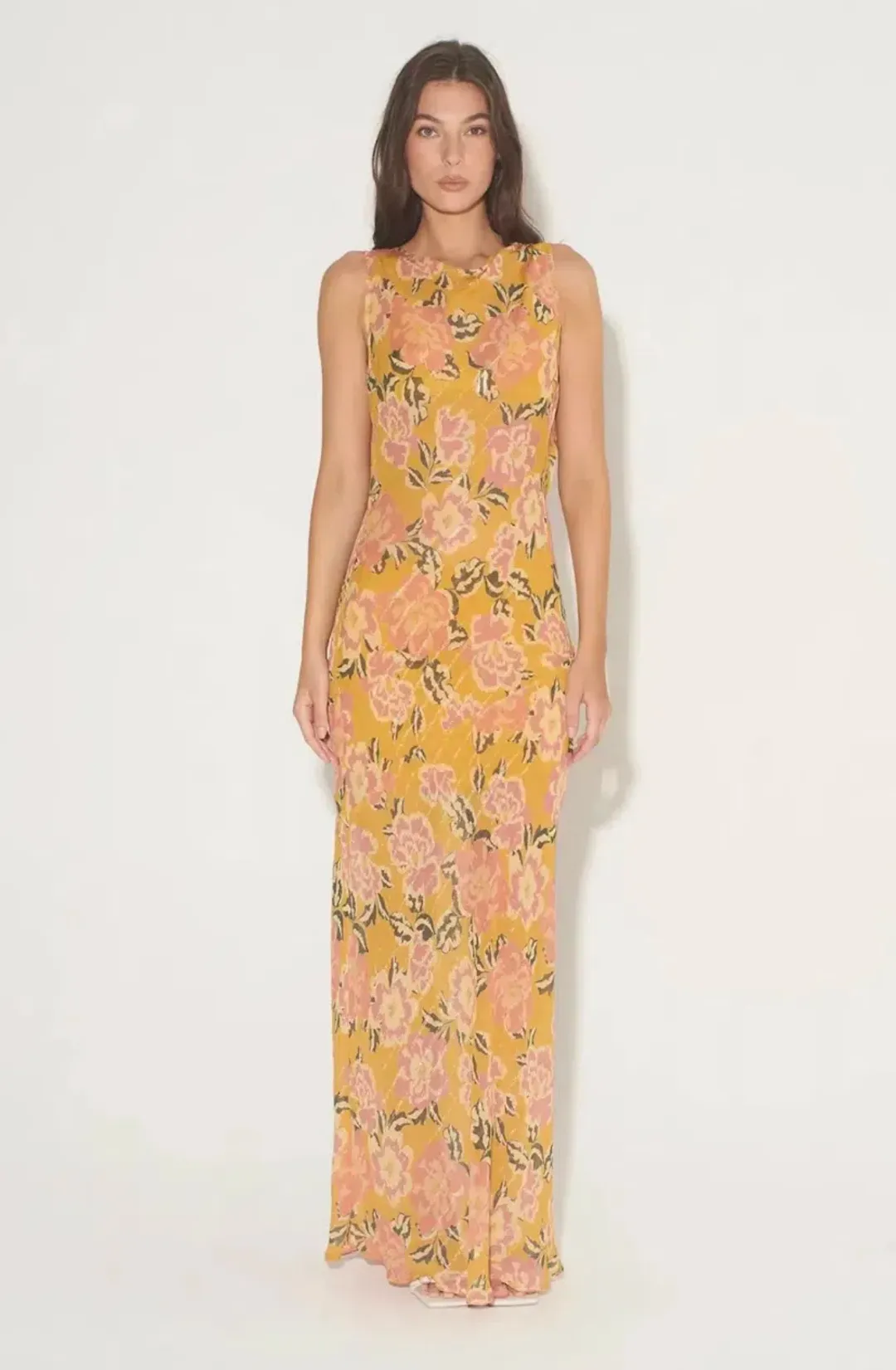 Hansen & Gretel Emmery Maxi Dress size M (8-10) for rent on The Volte - main image