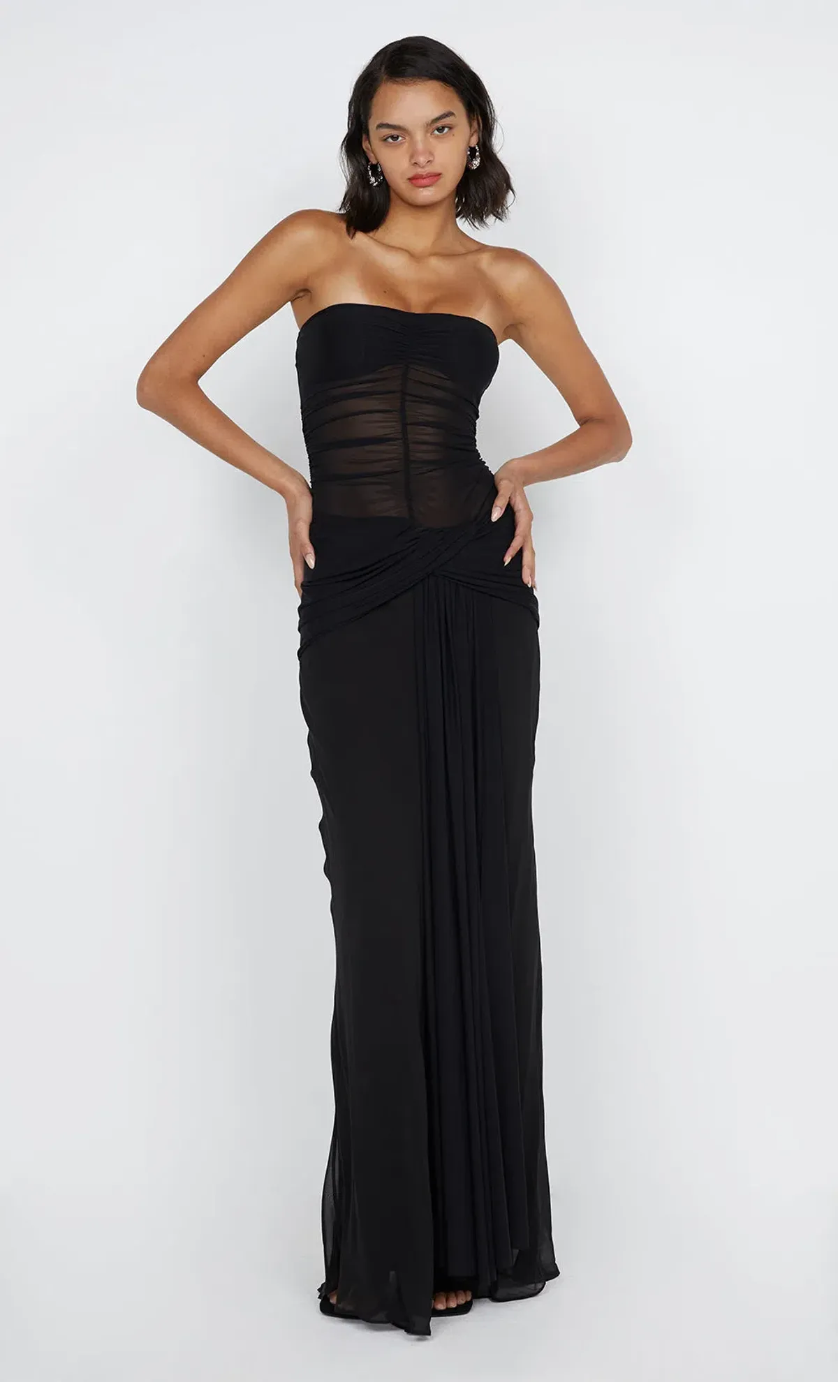 Noemi Strapless Dress for rent on The Volte - main image