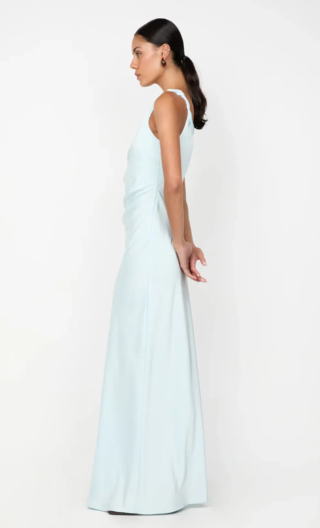 Bec and Bridge LUNETTA TWIST STRAP DRESS - ARCTIC BLUE - S/AU8 for rent on The Volte - main image