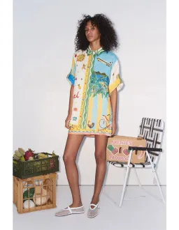 ALEMAIS All Aboard Linen Shirt and Skirt Set Size 10 AU for rent on The Volte - image 6