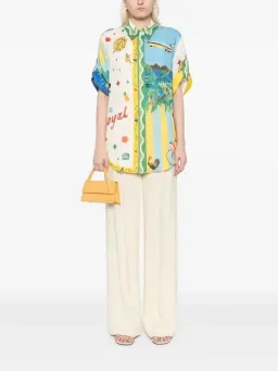 ALEMAIS All Aboard Linen Shirt and Skirt Set Size 10 AU for rent on The Volte - image 16