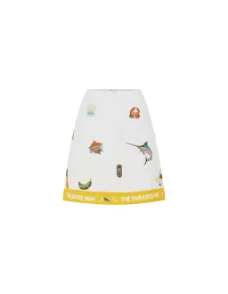 ALEMAIS Blue Marlin Embroidered Shirt & Skirt Set Size 10 AU for rent on The Volte - image 8