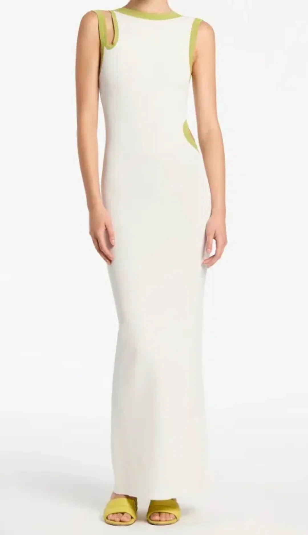 SIR. - Evaline Cut Out Dress Citrus for rent on The Volte - main image