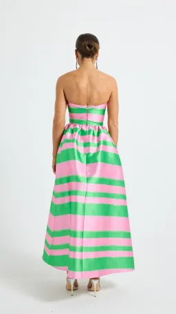 Pasduchas Gigi Strapless Midi Dress Size 10 for rent on The Volte - image 3
