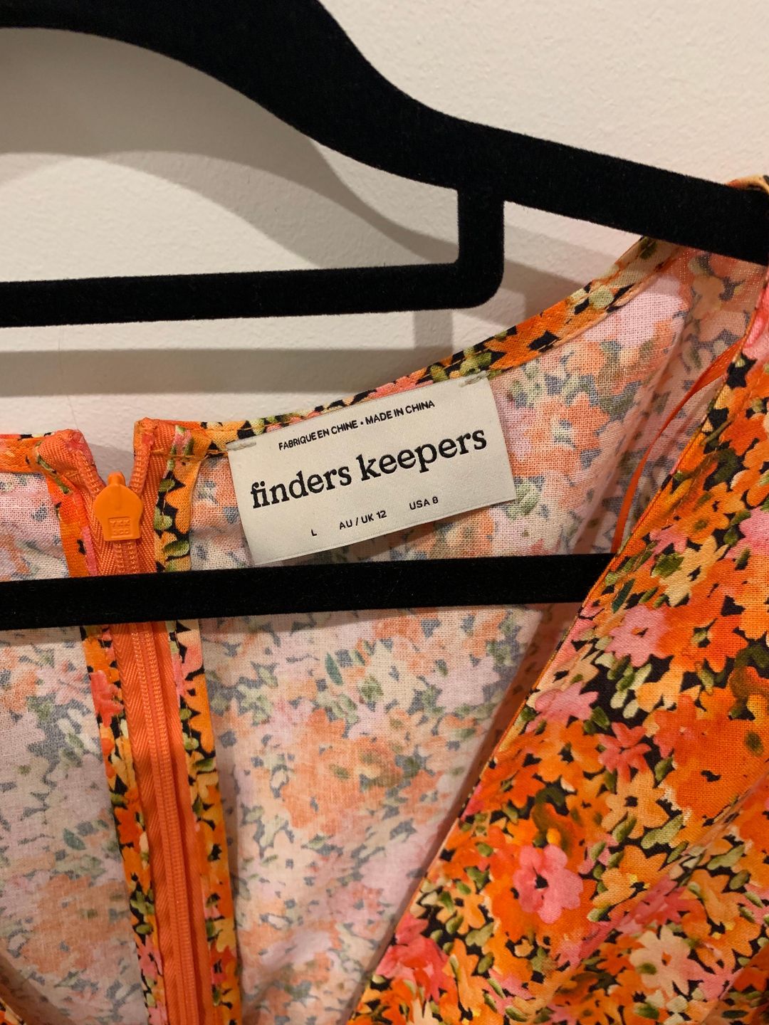 Finders keepers bloom mini dress size 12 for rent on The Volte - main image