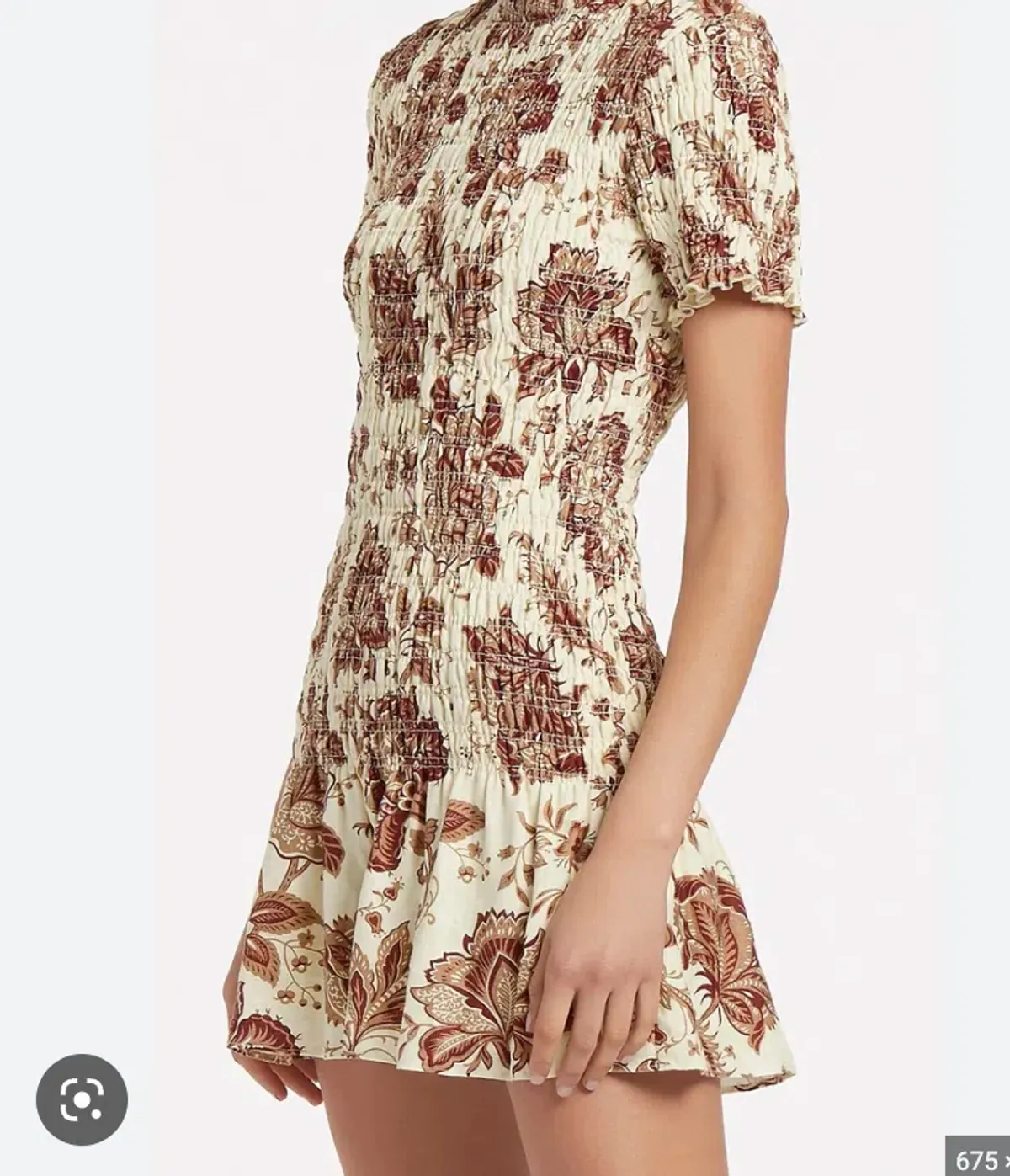 Sir the Label Rei mini dress for rent on The Volte - main image
