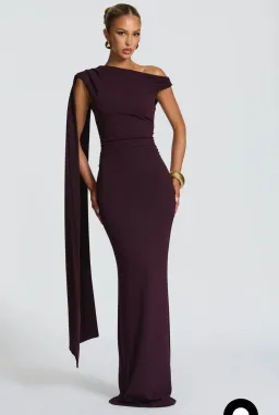Babyboo Kylie maxi dress in plum size Small for rent on The Volte - image 1