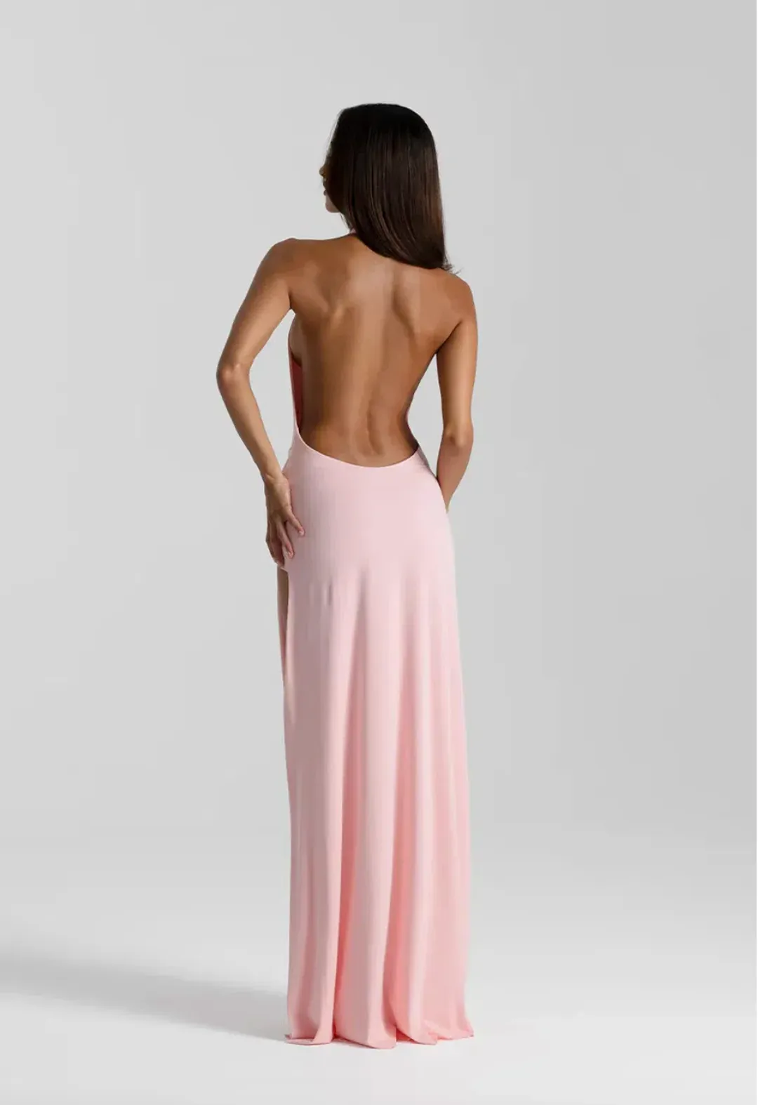 Natalie Rolt Winona Gown Blossom Pink Size 0 (au6)  for rent on The Volte - main image