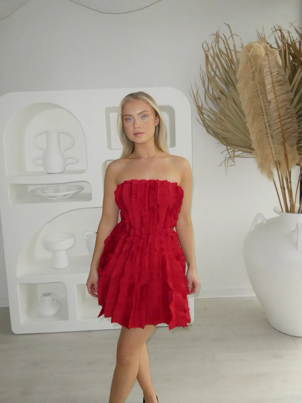 Aje Hybrid Mini Dress for rent on The Volte - main image