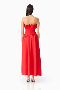 Elliatt Laurel Sleeveless Maxi Dress Red / Size 12 for rent on The Volte - image 4