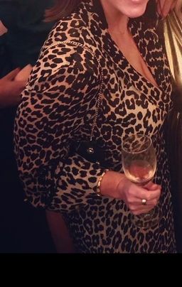 Ganni Leopard georgette wrap dress for rent on The Volte - image 5