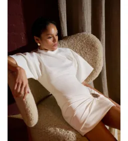 Eliya the Label Maxine Mini Dress White Size 10 for rent on The Volte - image 5