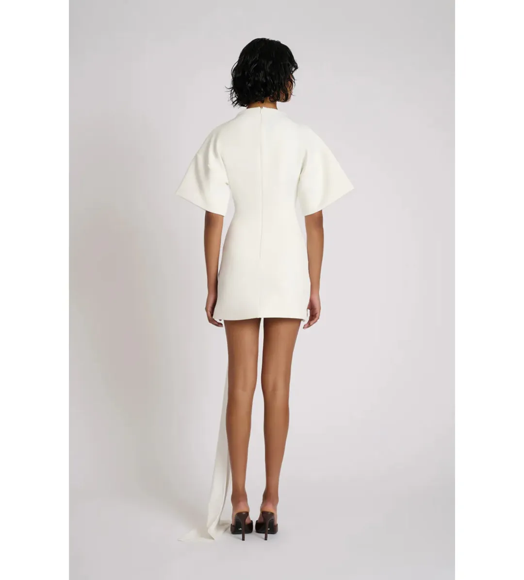Eliya the Label Maxine Mini Dress White Size 10 for rent on The Volte - main image