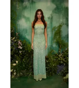 Fait Par Foutch Elizabeth Dress in Malachine Size AU6 for rent on The Volte - image 1