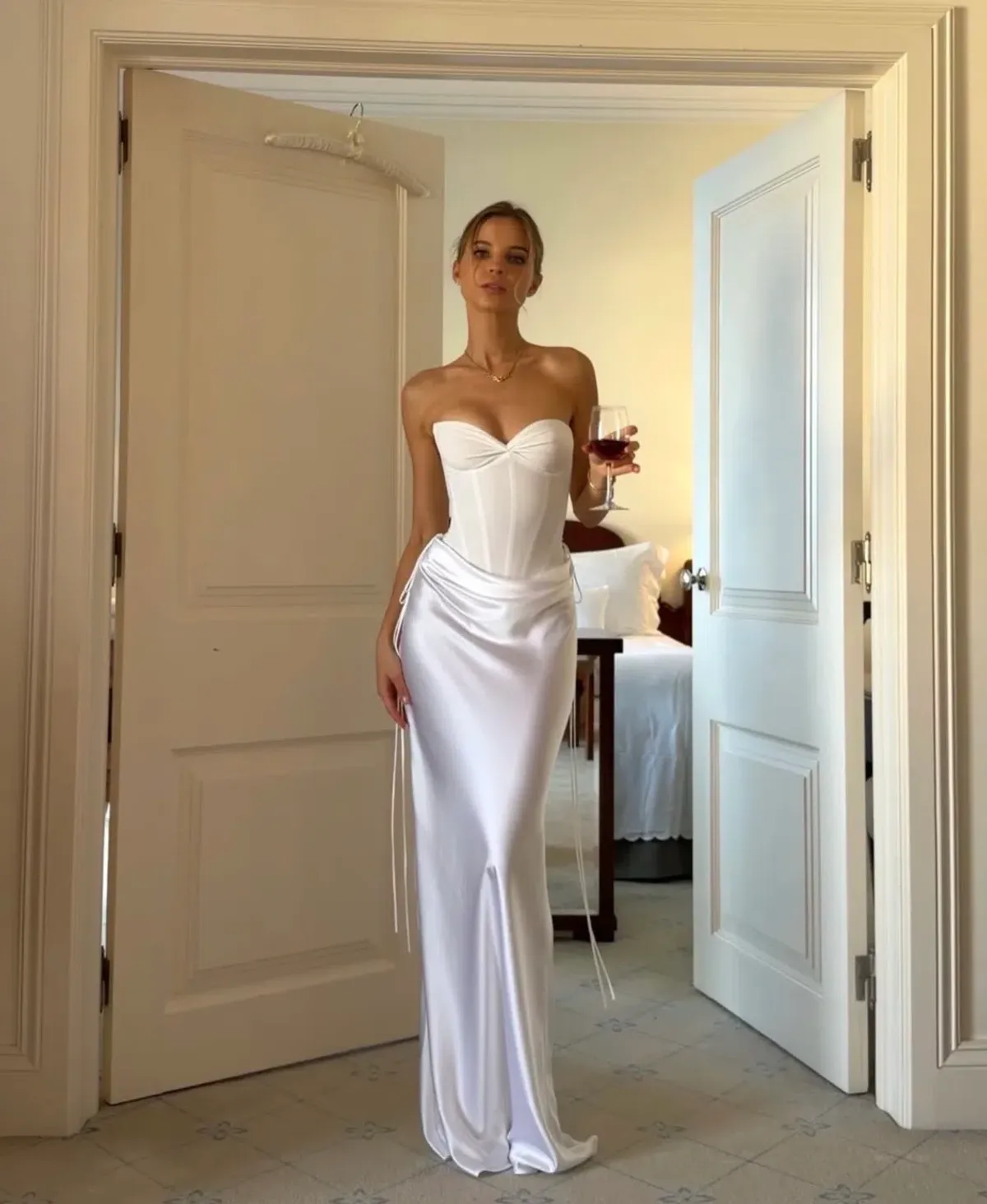 Natalie Rolt Evelyn skirt paired with Verity Bustier 6 for rent on The Volte - main image