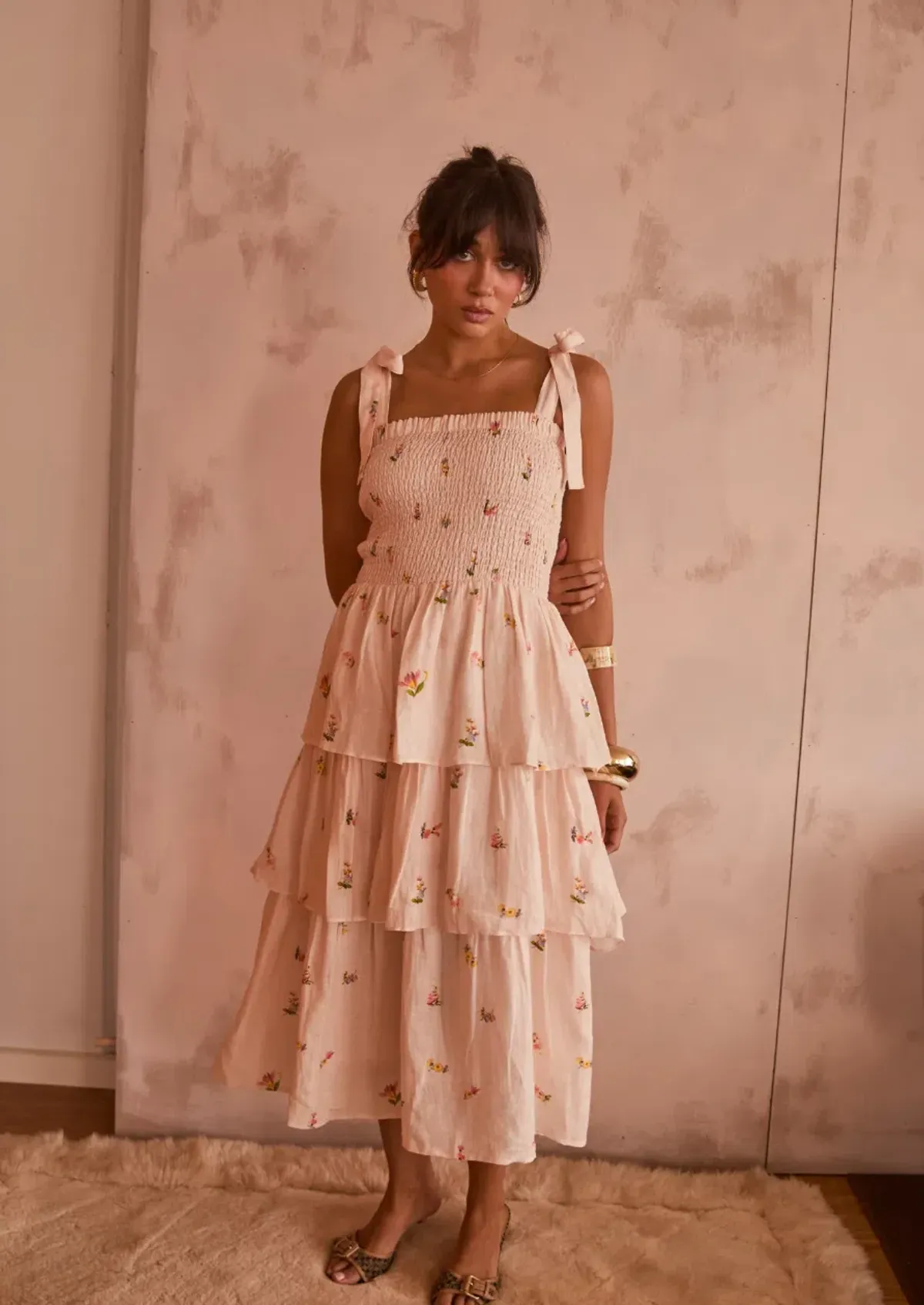 Rooh Collective Castille Midi Dress size 12-14 for rent on The Volte - main image