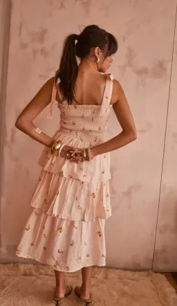 Rooh Collective Castille Midi Dress size 12-14 for rent on The Volte - image 3