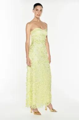 ENCHANTMENT BALCONETTE DRESS | LIMONCELLO - SIZE 8 for rent on The Volte - image 3