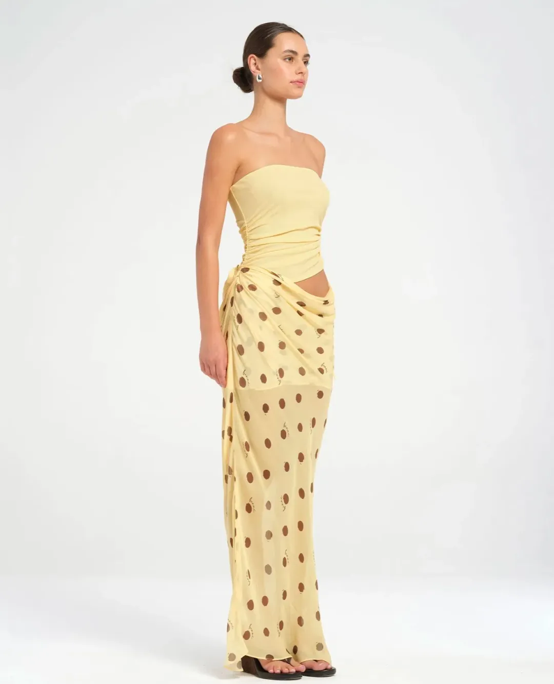 Benni Roscoe Maxi Dress Size 6 for rent on The Volte - main image