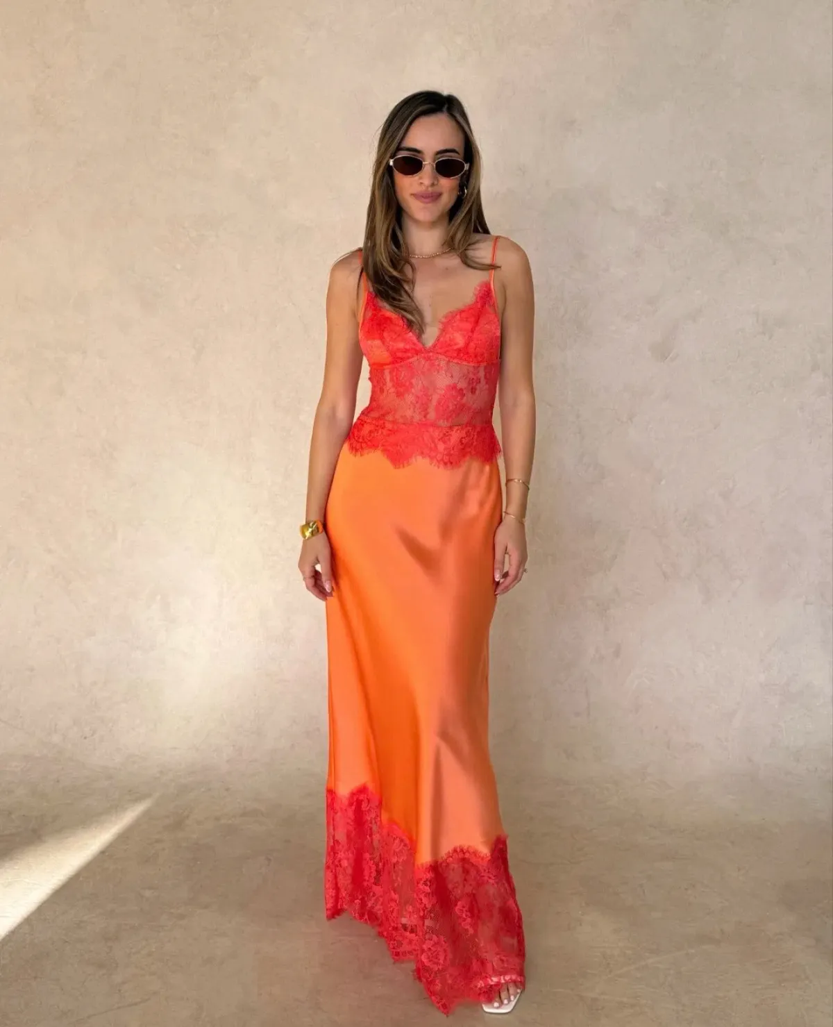 Sneaky Link Lilah Maxi Dress  for rent on The Volte - main image