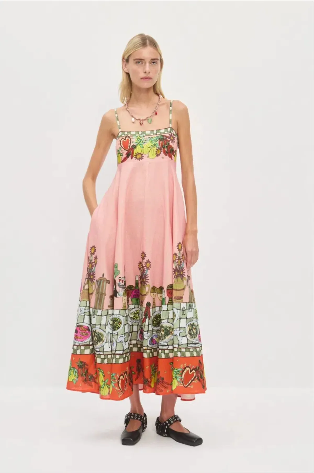 Alémais Contessa Sundress Size 16 for rent on The Volte - main image