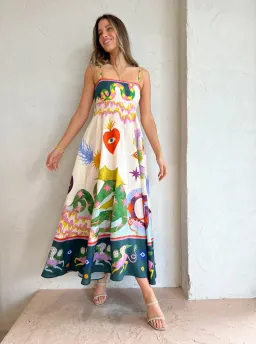 Alemais Seeker Sundress size 16  for rent on The Volte - image 1