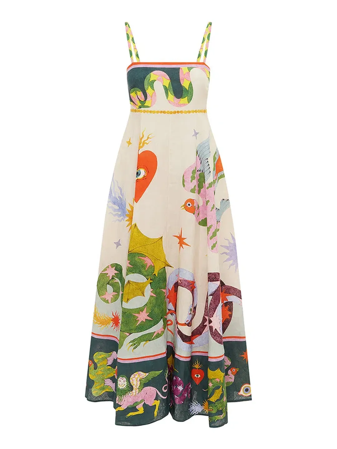 Alemais Seeker Sundress size 16  for rent on The Volte - main image
