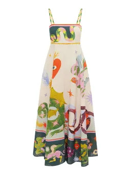 Alemais Seeker Sundress size 16  for rent on The Volte - image 4