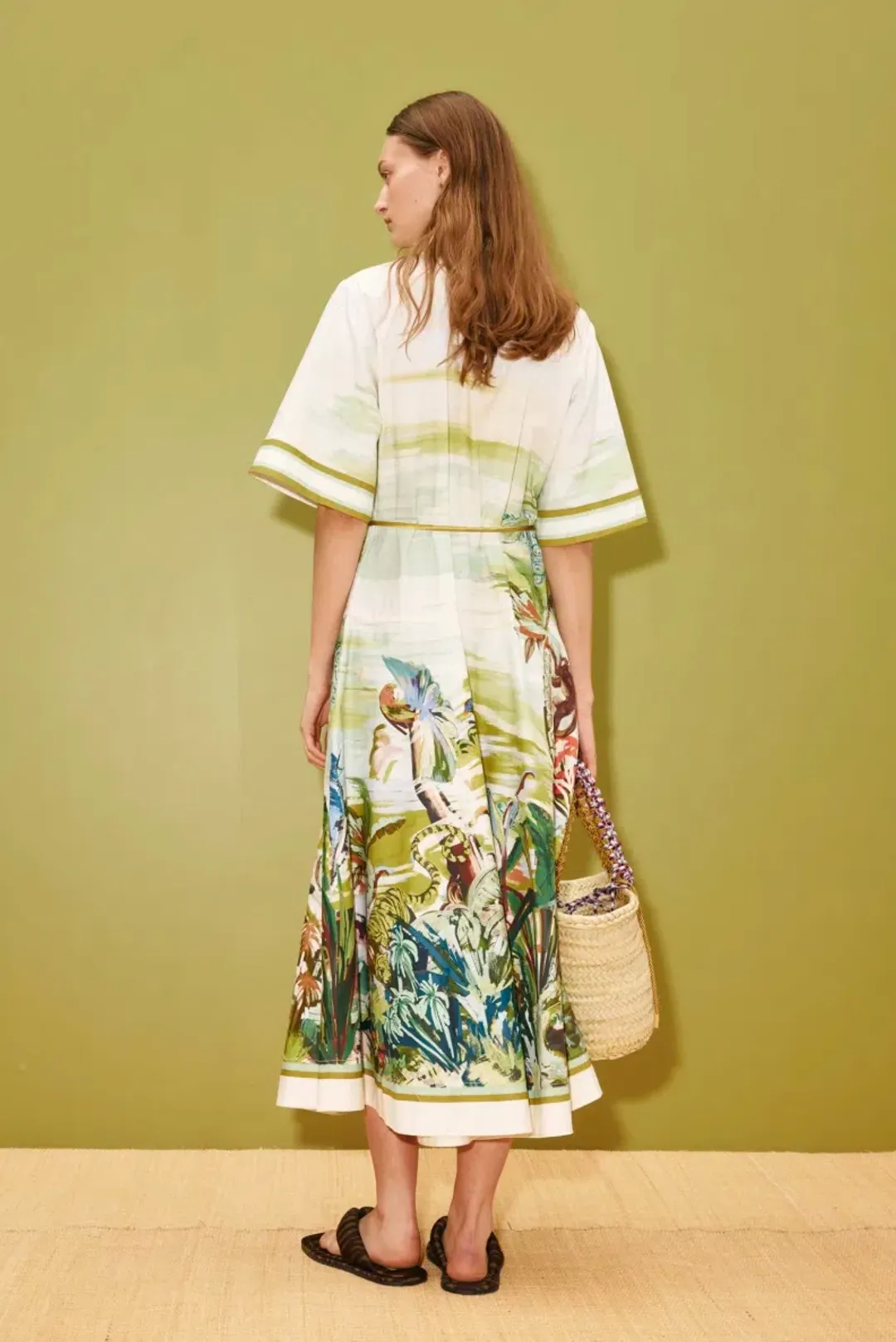 Alémais Jungle Boogie Shirtdress Size 14AU for rent on The Volte - main image