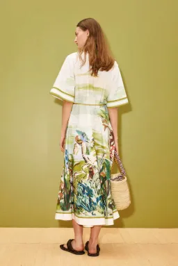 Alémais Jungle Boogie Shirtdress Size 14AU for rent on The Volte - image 3