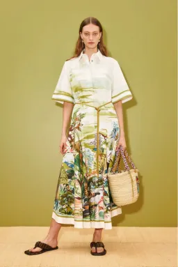 Alémais Jungle Boogie Shirtdress Size 14AU for rent on The Volte - image 1