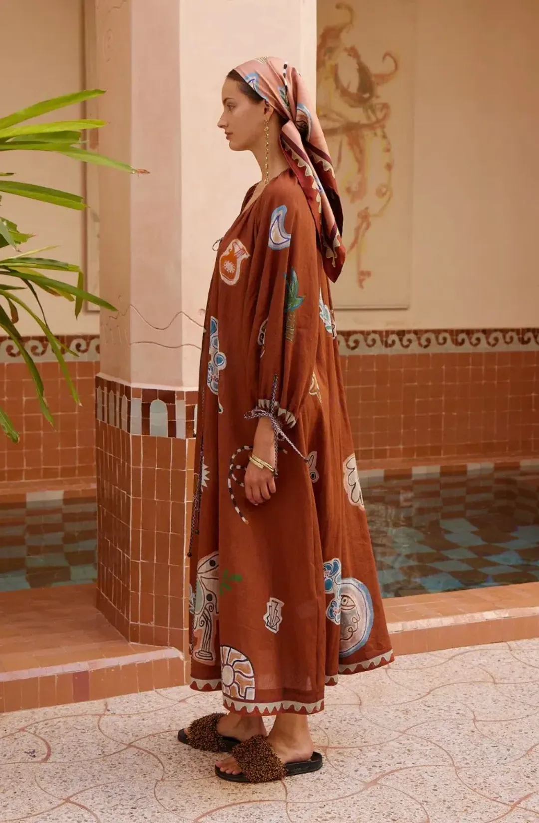 Alémais Laurence Tie Front Shirtdress Size 12AU for rent on The Volte - main image