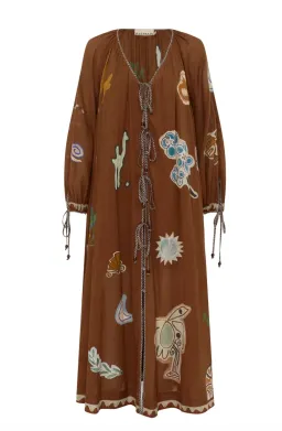 Alémais Laurence Tie Front Shirtdress Size 12AU for rent on The Volte - image 1