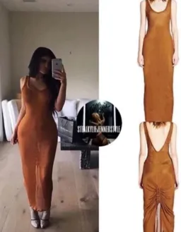 Manning Cartell Launch Party Metallic Long MIDI Maxi Dress | Size M for rent on The Volte - image 3